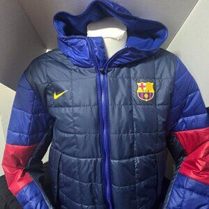 Nike FC Barcelona Synthetic-Fill Fleece Jacket – Men’s Large